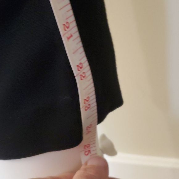 Charlie May open knee leggings, M/L, 15 to 19 inch elastic waist, black - Picture 5 of 7